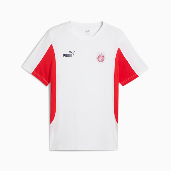 Playera Guadalajara ftblARCHIVE para hombre, PUMA White-PUMA Red, large-MEX