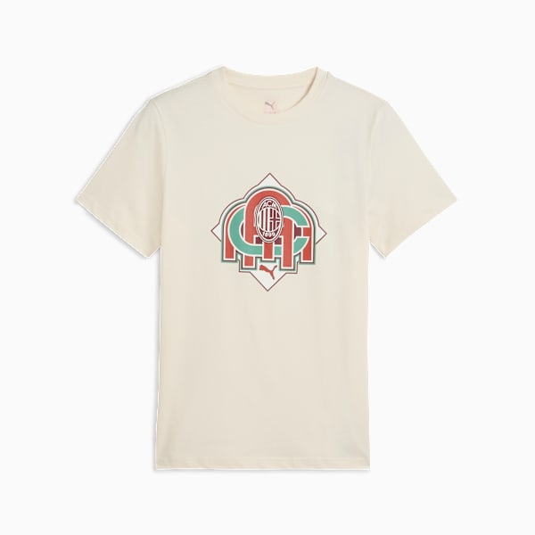 AC Milan FtblCulture Tee Men, Alpine Snow-Red Fire, large-ZAF