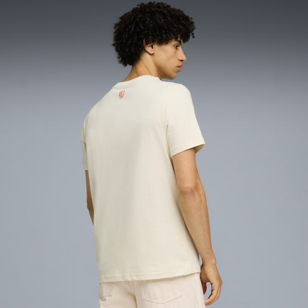 AC Milan FtblCulture Tee Men, Alpine Snow-Red Fire, large-ZAF