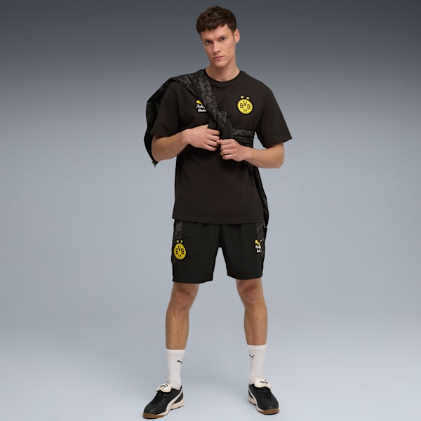 KID SUPER x BORUSSIA DORTMUND Graphic Tee Men, PUMA Black-Faster Yellow, large-ZAF