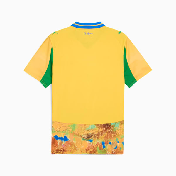 KIDSUPER x MAMELODI SUNDOWNS Jersey Men, Pelé Yellow-Fast Green, large-ZAF