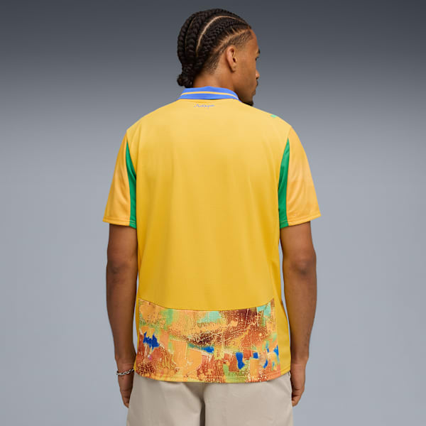 KIDSUPER x MAMELODI SUNDOWNS Jersey Men, Pelé Yellow-Fast Green, large-ZAF