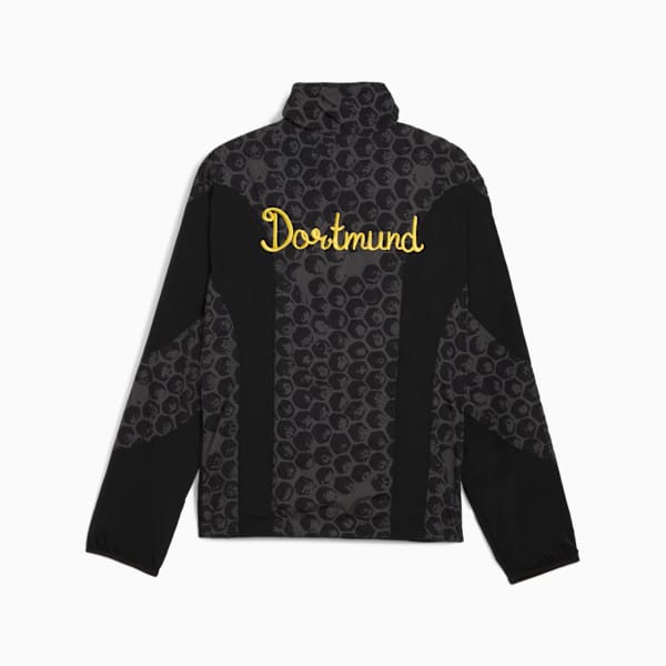 Chamarra reversible KID SUPER x BORUSSIA DORTMUND para hombre, PUMA Black-Faster Yellow, large-MEX