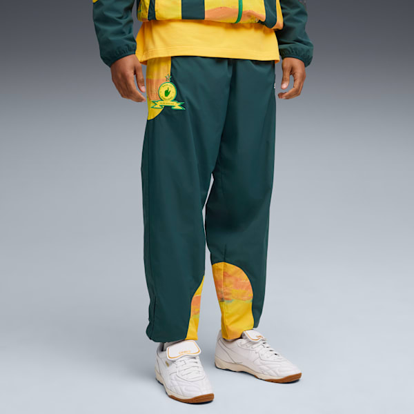 KidSuper MSFC Travel Pant, Green Terrain-Pelé Yellow, large-ZAF