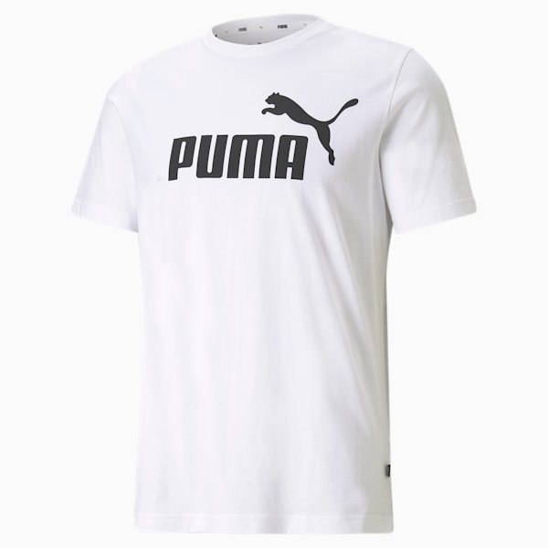 Remera Essentials Logo Tee, Puma White, large-ARG