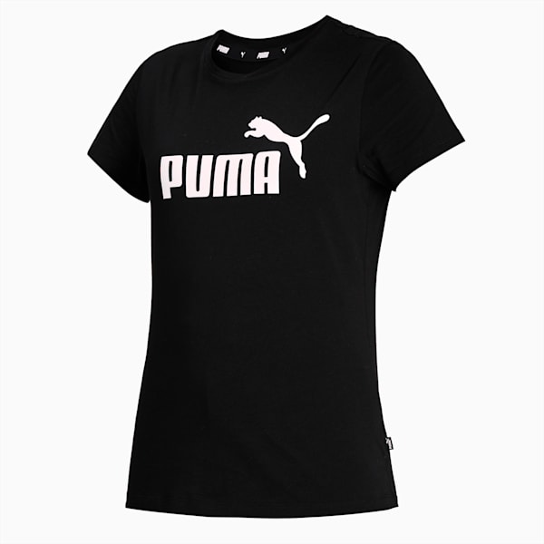 Remera Essentials Logo Tee, Puma Black, large-ARG