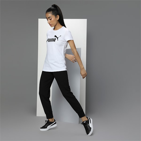 Remera Essentials Logo Tee, Puma White, large-ARG