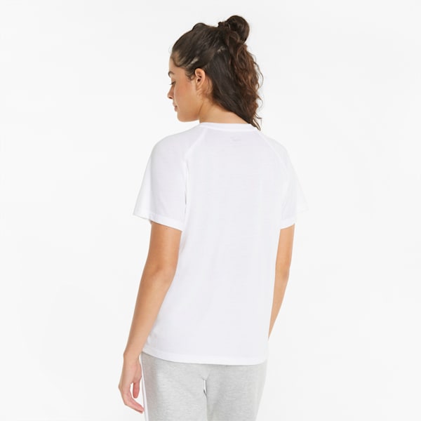 Evostripe Women's Tee, Puma White, large-ZAF