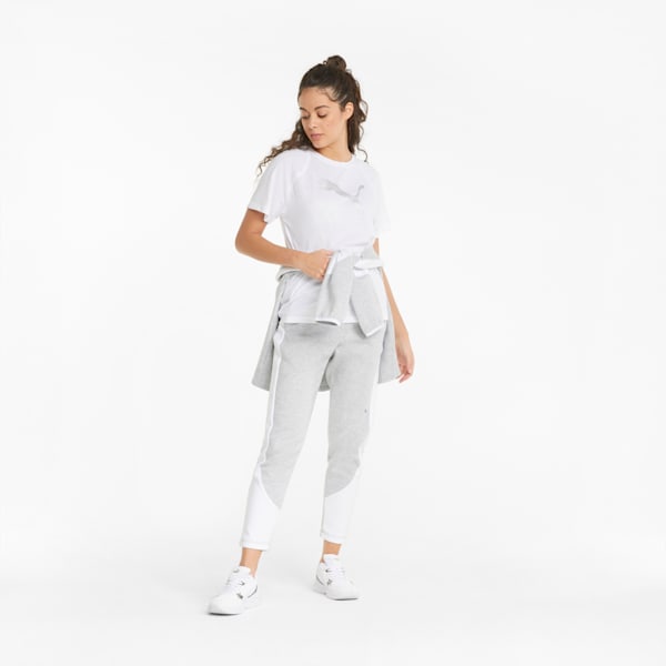 Evostripe Women's Tee, Puma White, large-ZAF
