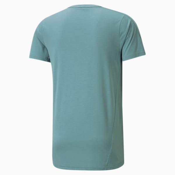 Evostripe Men's Tee, Mineral Blue, large-ZAF