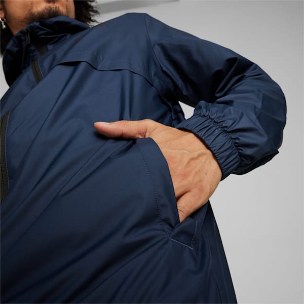Essentials Solid Windbreaker Jacket Men, Club Navy, large-ZAF