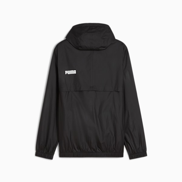 Cortaviento para hombre Essentials, PUMA Black-All black, large-ARG