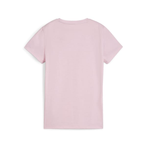 Remera Essentials Logo jaspeada para mujer, Grape Mist, large-ARG