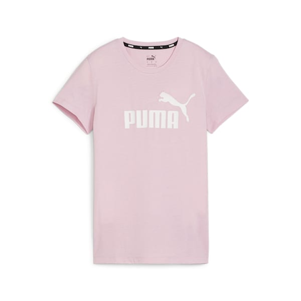 Remera Essentials Logo jaspeada para mujer, Grape Mist, large-ARG