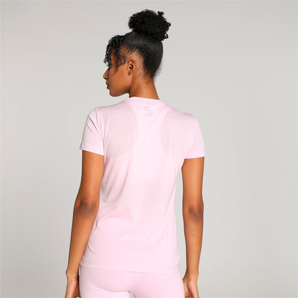 Remera Essentials Logo jaspeada para mujer, Grape Mist, large-ARG