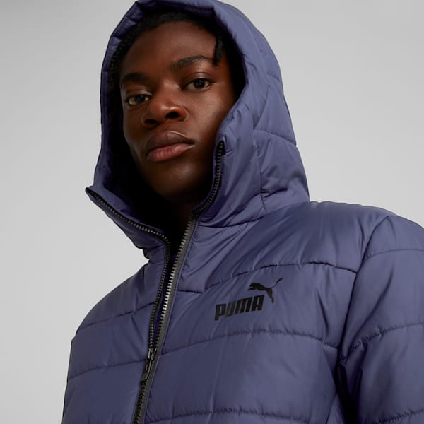 Essentials Padded Jacket Men, Peacoat, large-ZAF