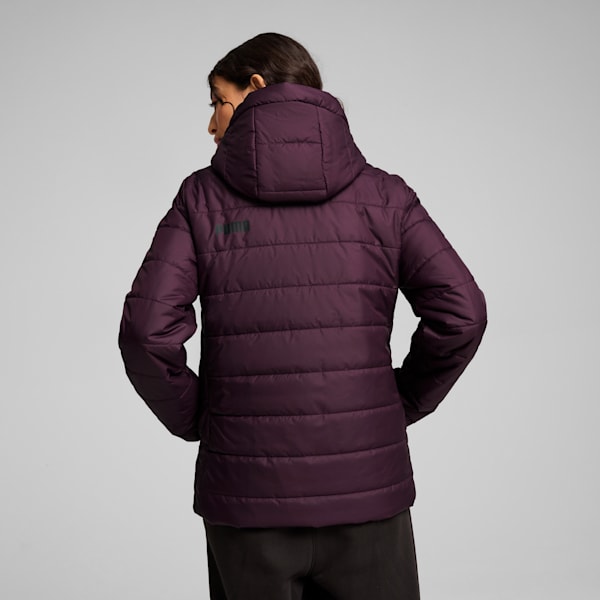 Campera Essentials acolchada para mujer, Midnight Plum, large-ARG