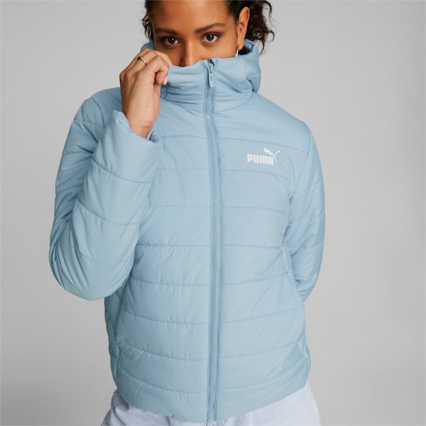 Essentials Padded Jacket Women, Blue Wash, large-ZAF