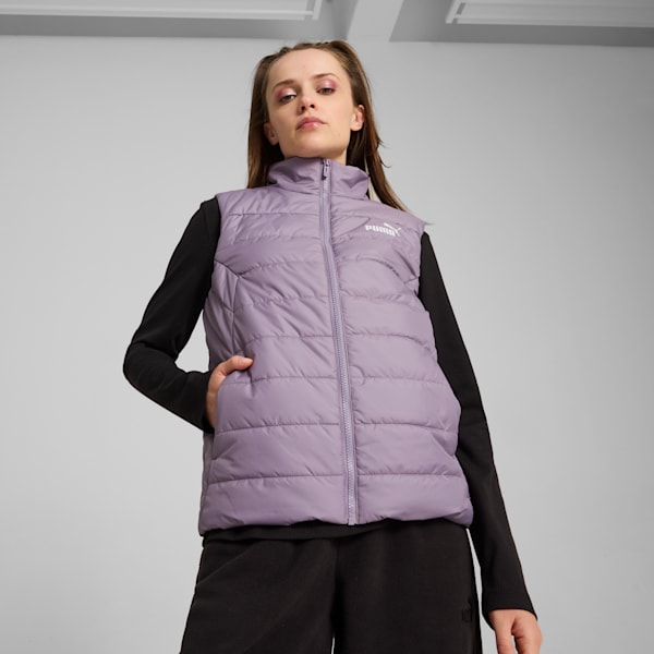 Chaleco ESS acolchado para mujer, Pale Plum, large-ARG