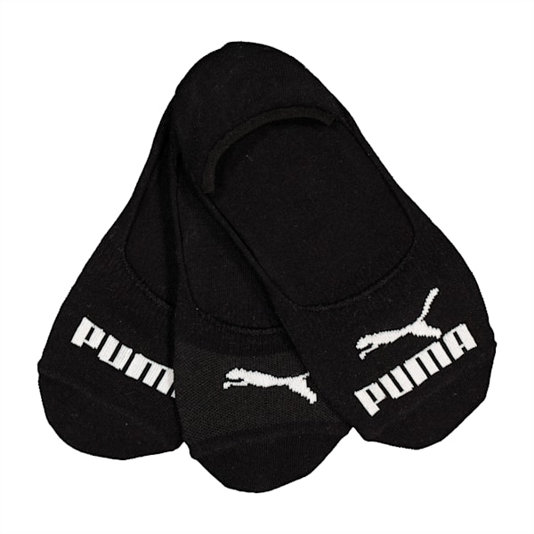 Unisex mesh invisible sock, Puma Black-Black-Black, large-ZAF