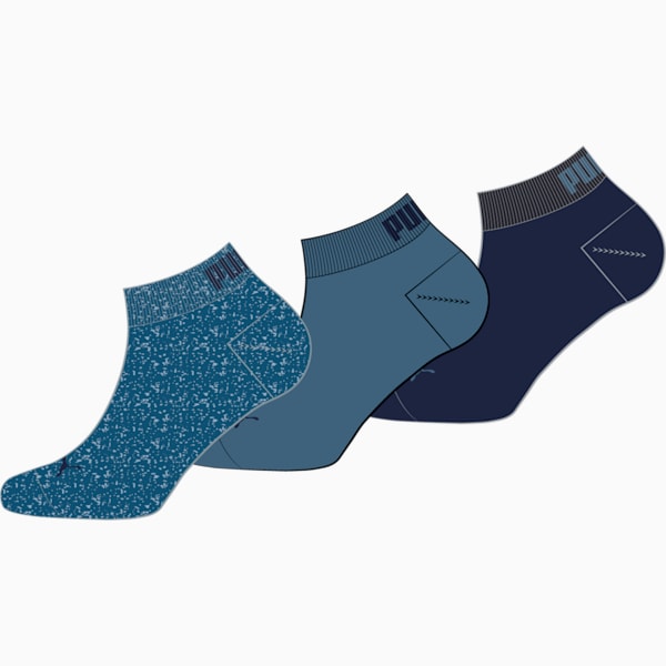 Medias Puma niños 3 pares, denim blue, large-ARG