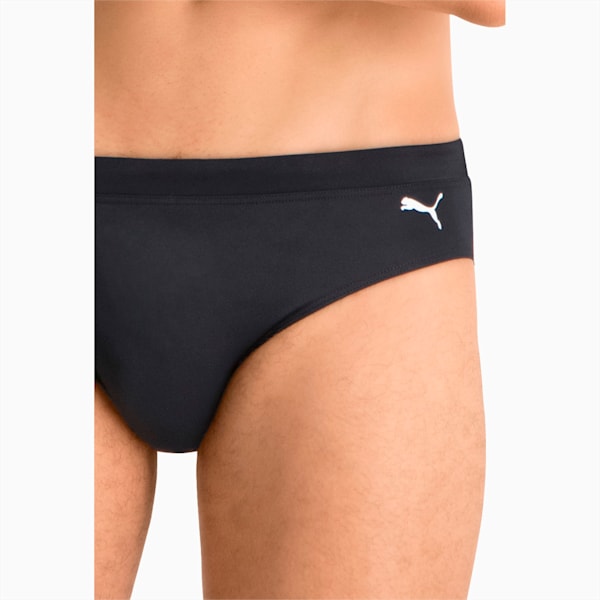 PUMA Swim Classic Men's Swimming Brief, black, large-ZAF