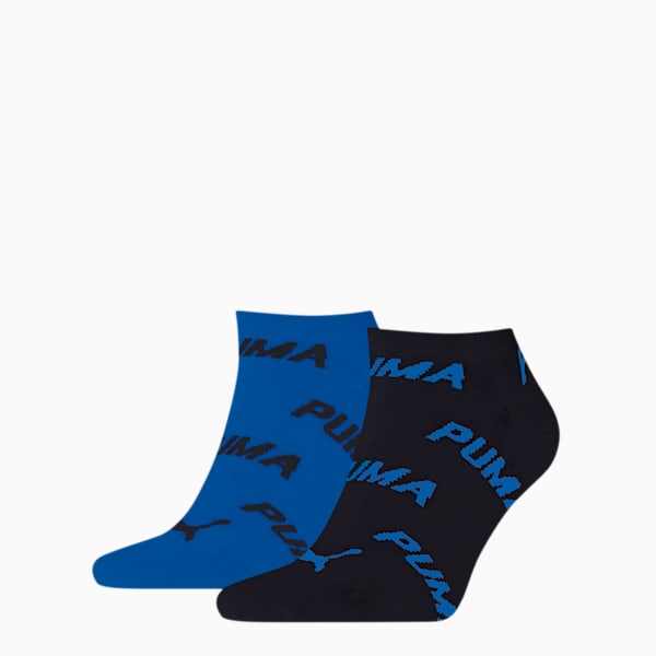 Medias deportivas unisex PUMA BWT, pack de 2 pares, navy / grey / strong blue, large-ARG