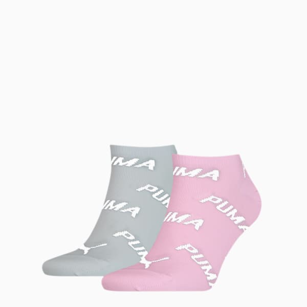 Medias deportivas unisex PUMA BWT, pack de 2 pares, rose water, large-ARG