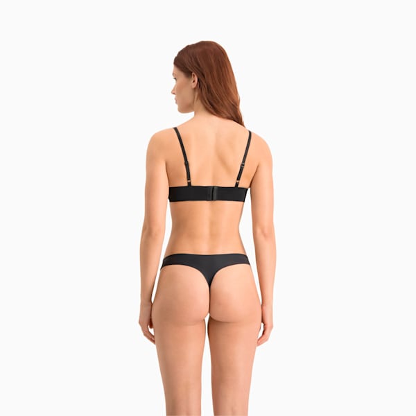 PUMA Women's Seamless String 2 Pack, black, large-MEX