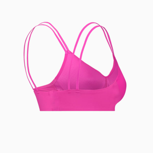 PUMA Women's Medium Support Active Bra 1 Pack, orchid pink, large-MEX