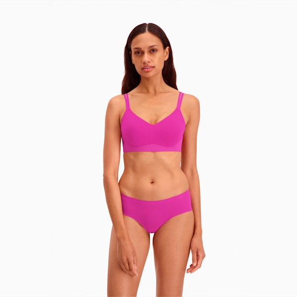 PUMA Women's Medium Support Active Bra 1 Pack, orchid pink, large-MEX