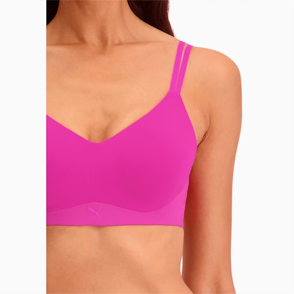 PUMA Women's Medium Support Active Bra 1 Pack, orchid pink, large-MEX