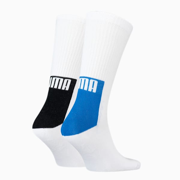 Medias Logo Block para Hombre, white combo, large-ARG