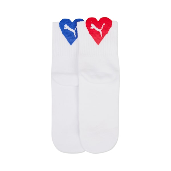 Medias para Mujer 2 Pack, white / blue / red, large-ARG