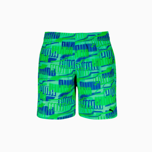 Traje de baño niño Puma Printed Logo, green combo, large-MEX