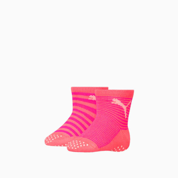 PUMA BABY SOCK ABS 2P, violet purple combo, large-MEX