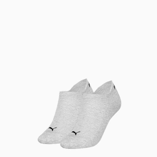 Paquete de 2 pares de calcetines deportivos para mujer PUMA, GREY MELANGE, large-ARG