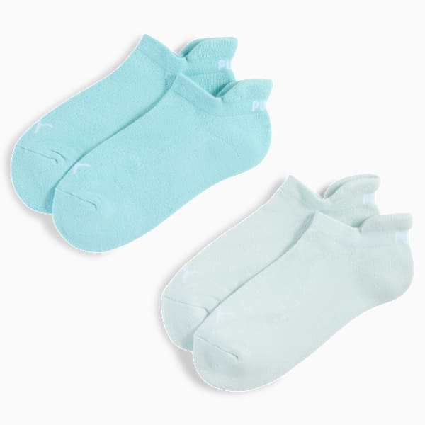 Paquete de 2 pares de calcetines deportivos para mujer PUMA, mint combo, large-ARG