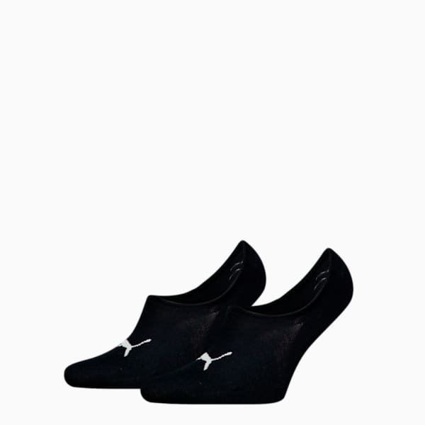 High Cut Footies 2-pack Unisex, black, large-MEX