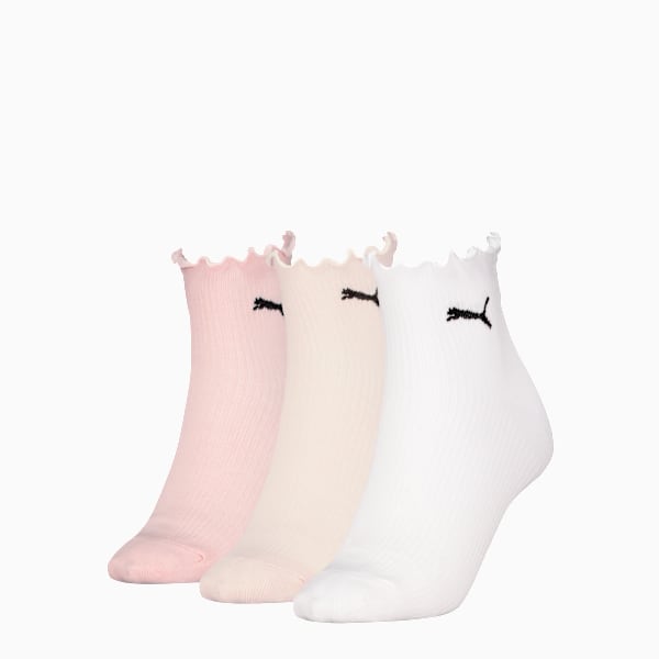 Pack 3 pares de calcetines para mujer PUMA, sand combo, large-MEX