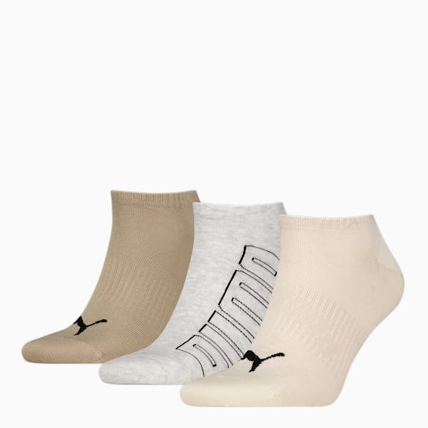 Pack de 3 calcetines deportivos unisex PUMA, sand combo, large-MEX
