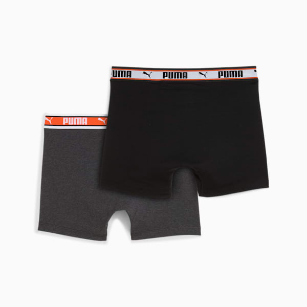 Pack de 2 bóxers para hombre PUMA, Black / Red, large-MEX