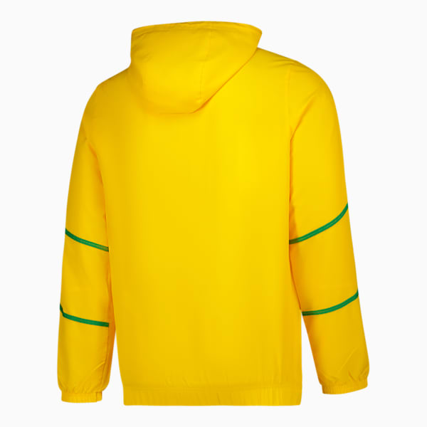 MSFC Mens Prematch Authentic Woven Jacket, Pelé Yellow-Fast Green, large-ZAF