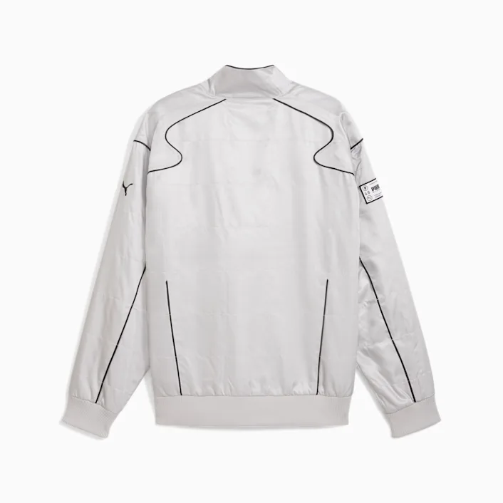 ★PUMA★ Archive Seasonal Relaxed Racer Jacket Gray 62991461 ARCHIVE SEASONAL Men's Relaxed Racer Jacket | PUMA