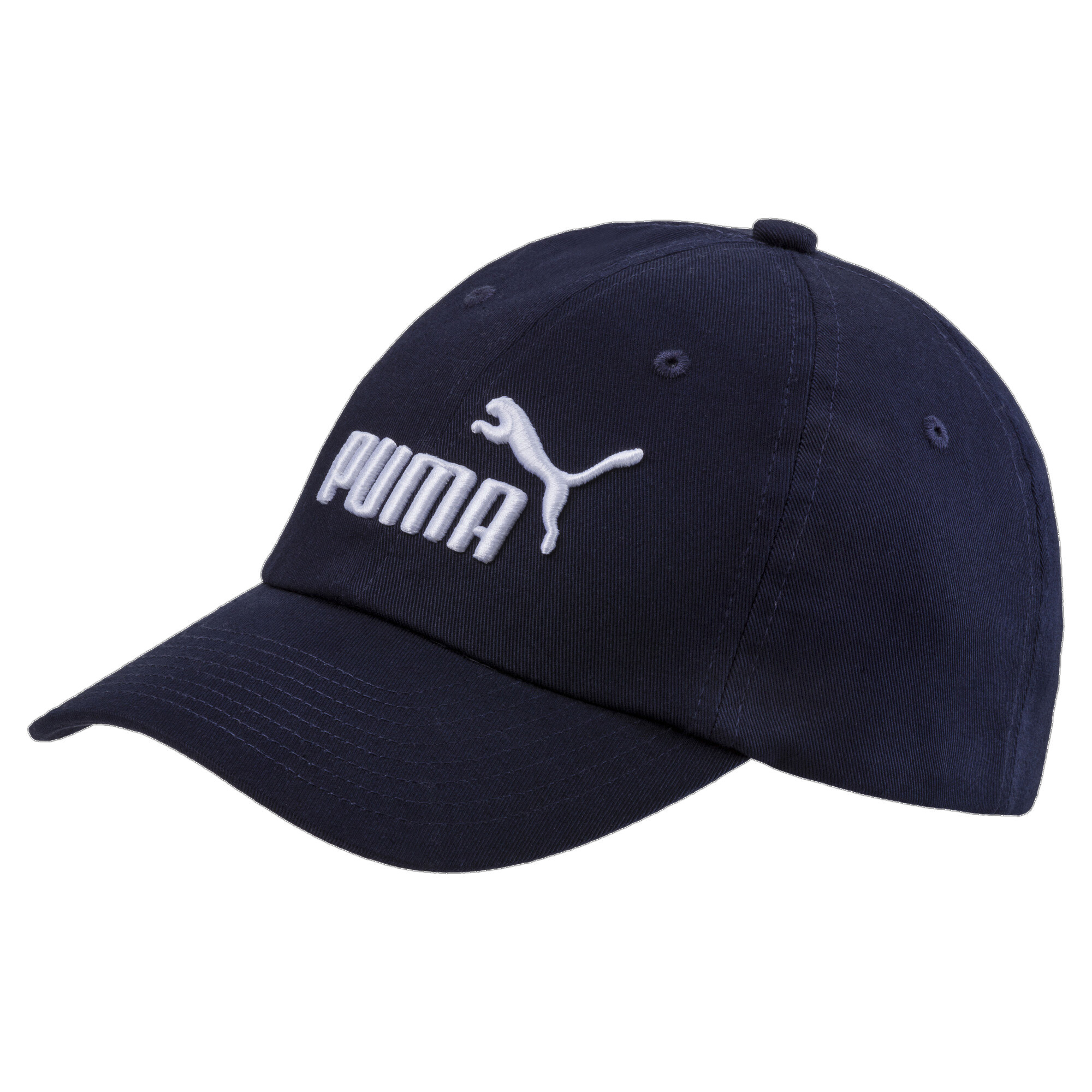 PUMA ESS Woven Cap In Blue, Size Youth