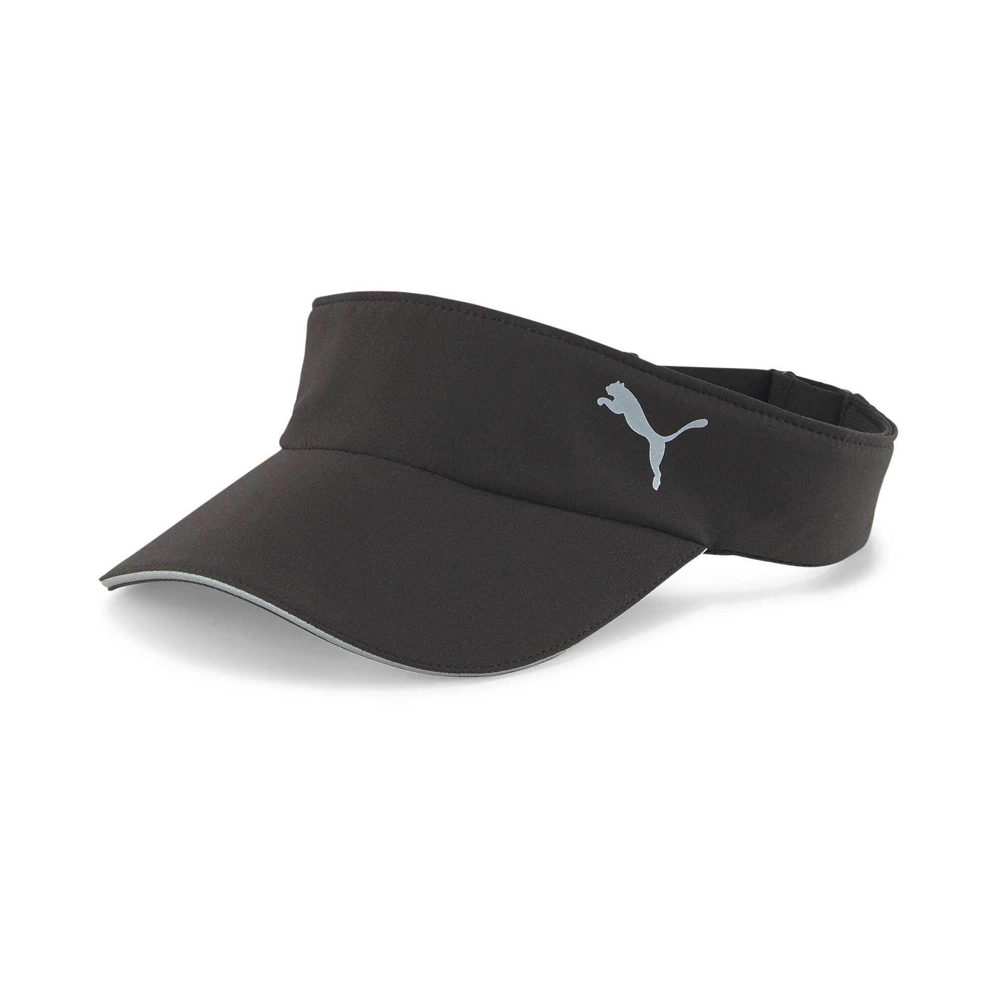 Men's PUMA Running Visor In Black, Polyester