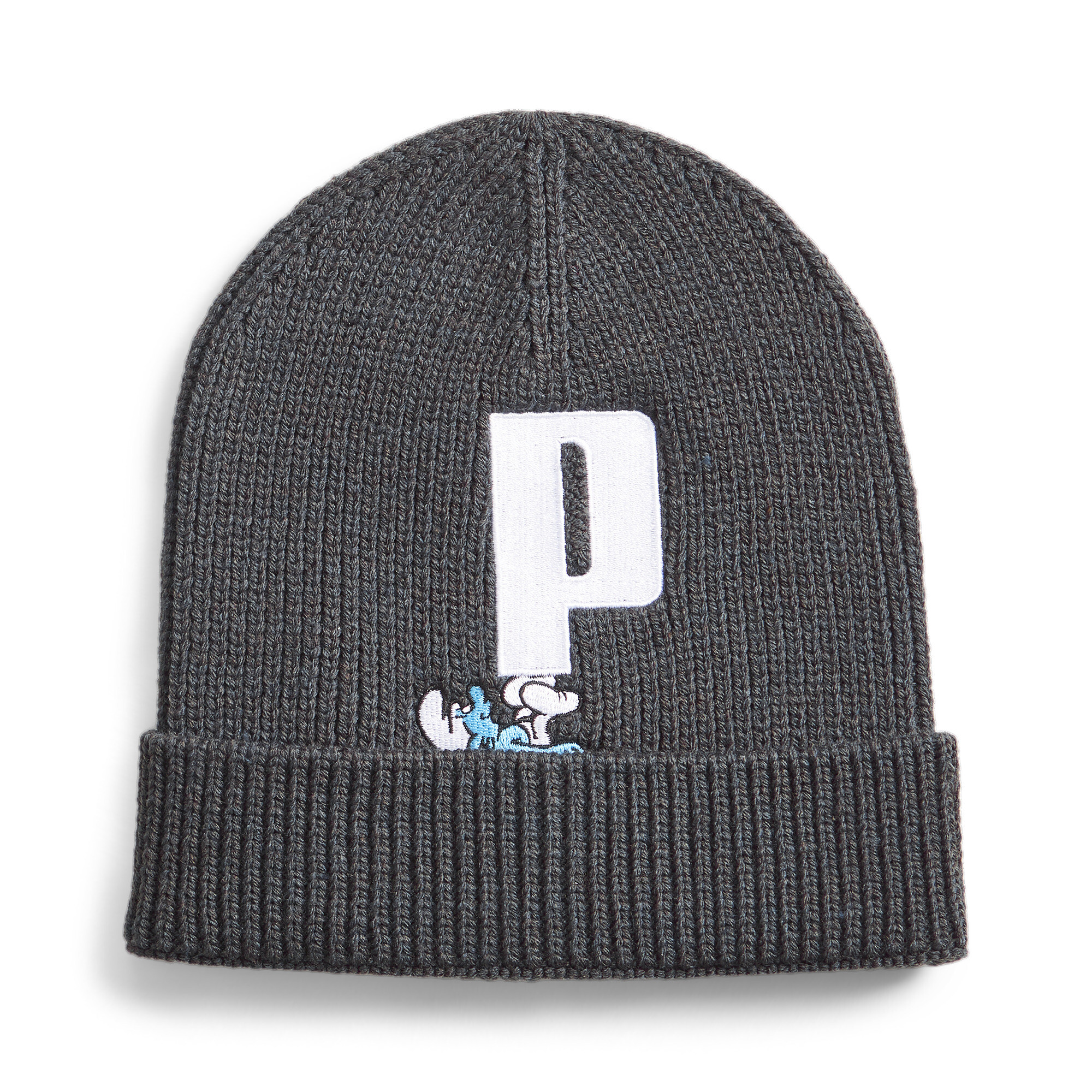 PUMA X THE SMURFS Beanie In Gray, Size Youth