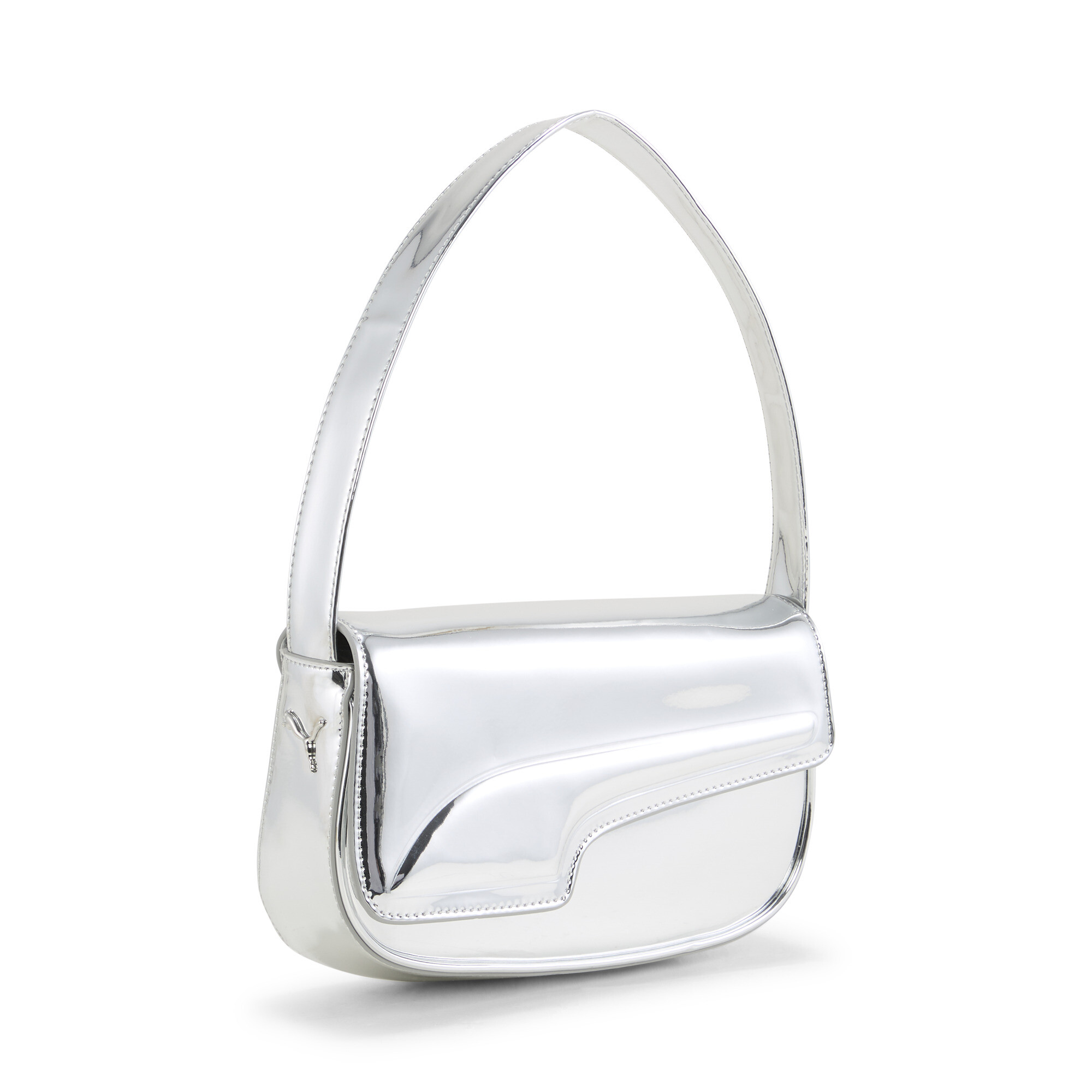 Women's PUMA Hobo Bag II In Metallic, 100% Mirror PU