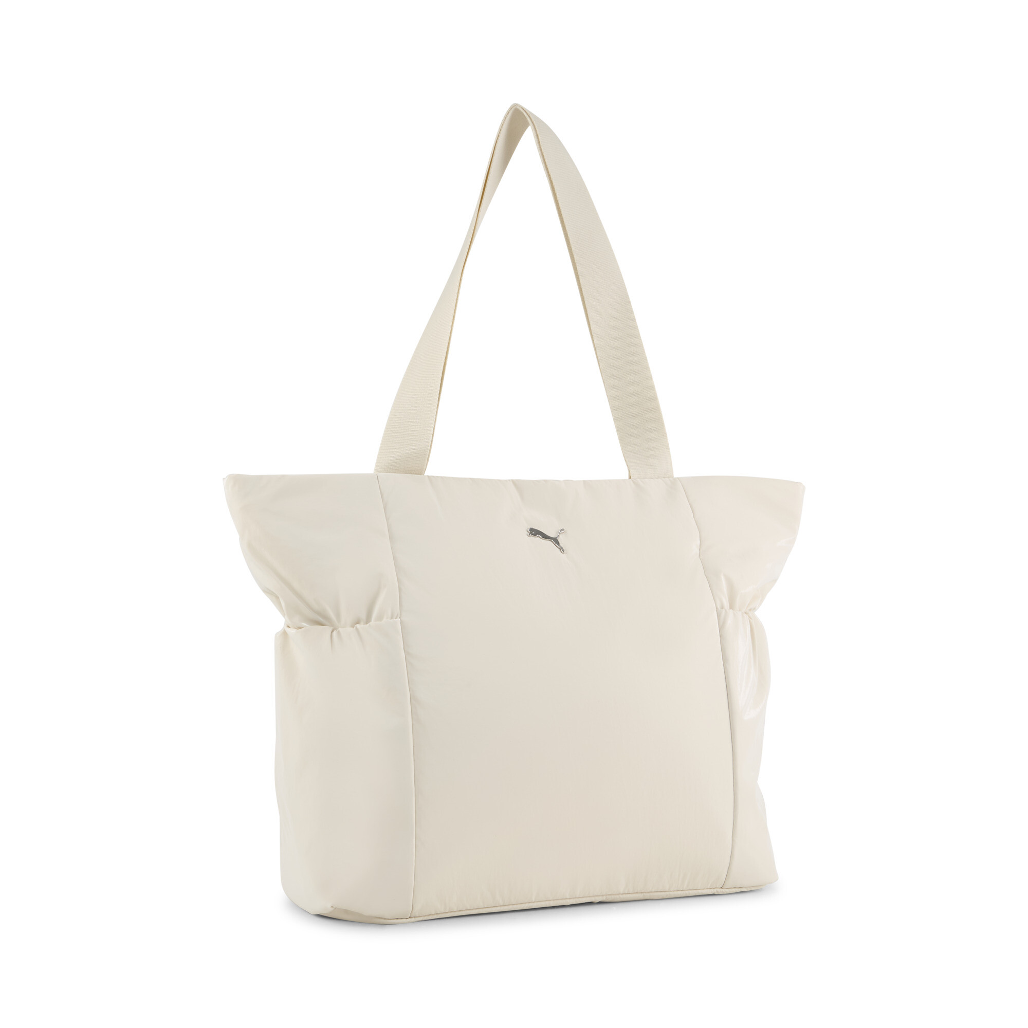 Women's PUMA UP Shopper Bag In White, Polyester