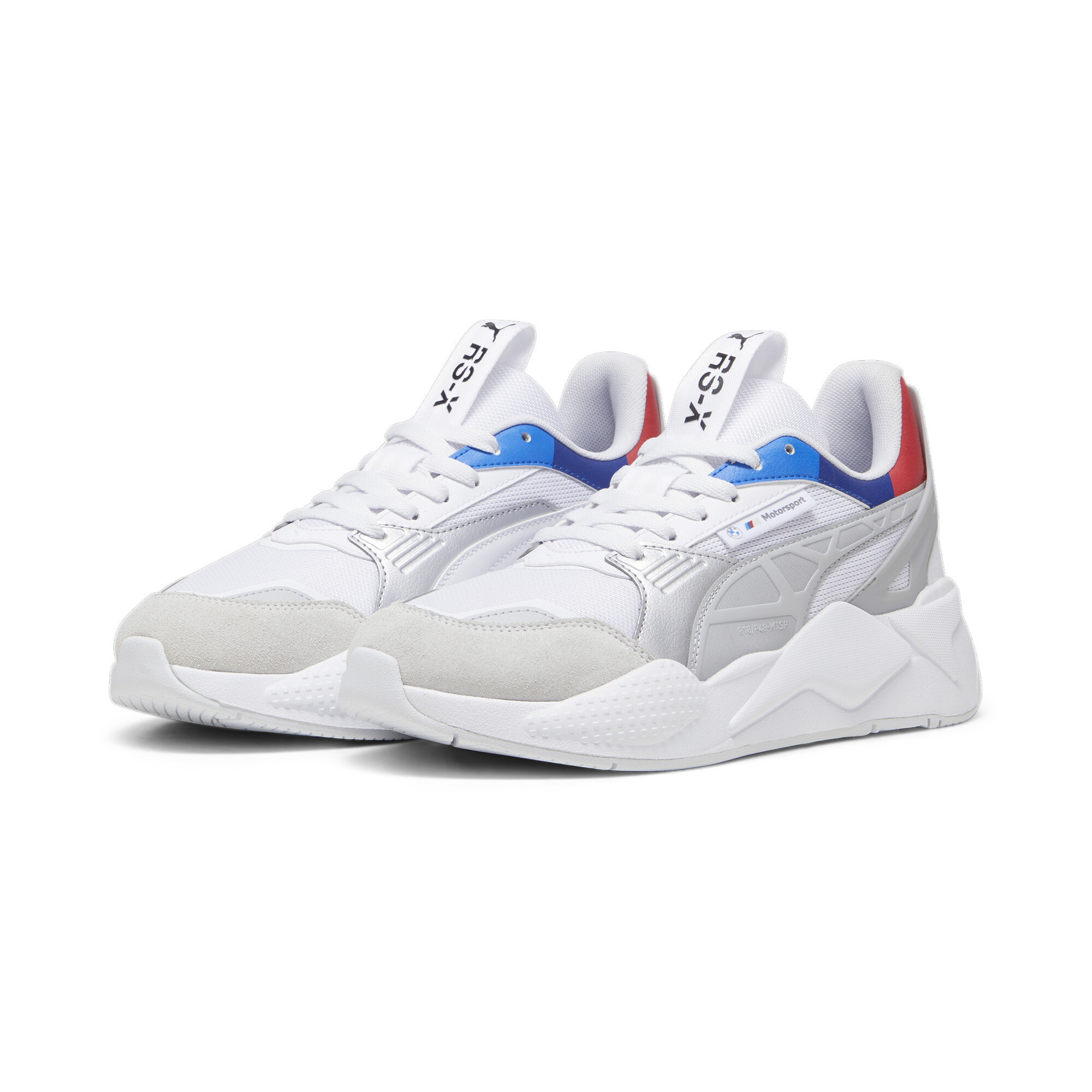 PUMA BMW M Motorsport RS-X T Sneakers Unisex In White, Size EU 45